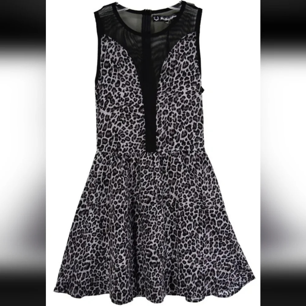 NWT For Love & Lemons Printed Lulu Dress Size XS
